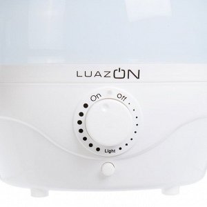 Увлажнитель воздуха LuazON LHU-04, ультразвуковой, 18 Вт, 2 л, 35 м2, белый