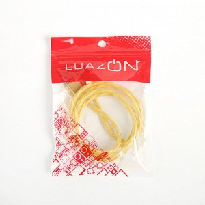 Кабель LuazON, micro USB - USB, 1 А, 1 м, штекер металл, МИКС