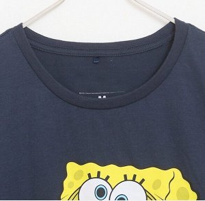 COSMOСOLLECTION_WEAR Домашний костюм/пижама из мягкого трикотажа с мультяшным принтом, сине-голубой