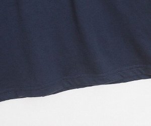 COSMOСOLLECTION_WEAR Домашний костюм/пижама из мягкого трикотажа с мультяшным принтом, сине-голубой