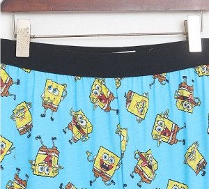 COSMOСOLLECTION_WEAR Домашний костюм/пижама из мягкого трикотажа с мультяшным принтом, сине-голубой