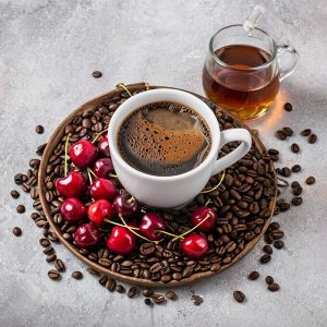 Кофе Arabica aroma Вишня в коньяке 100 грамм