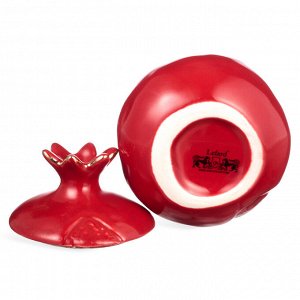 Керамическая емкость Pomegranate из доломита, 10×9,5×11 см