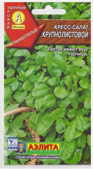 Кресс-салат Крупнолистовой (Код: 10888)