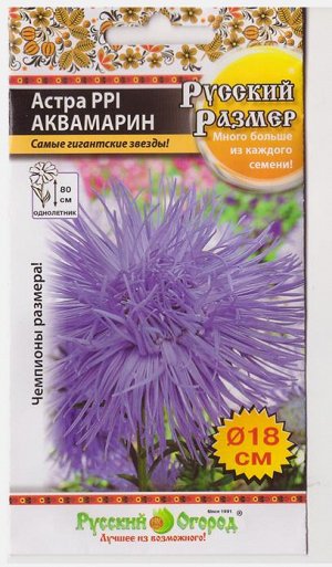 Астра Русский размер I Аквамарин (Код: 3739)