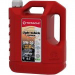 Масло моторное Totachi Niro LV 5w30 синтетическое, API SP, ILSAC GF-5, для бензинового двигателя, 4л, арт. 19904