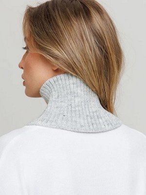 Воротник Вязаный женский снуд-воротник Джори от бренда Сиберика занимает особое место среди осенних и зимних аксессуаров. Мягкий и теплый шарф выполнен из шерстяной пряжи крупной вязкой в рубчик. Коро