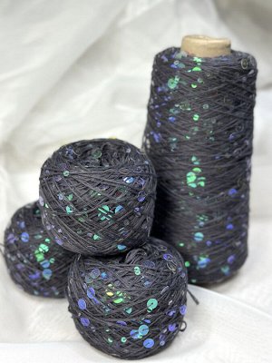 Королевские пайетки на хлопке 50гр