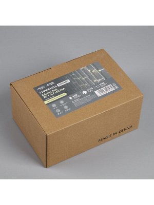 Гирлянда «Бахрома» 25x0.7 м, IP44, УМС, белая нить, 450 LED, свечение тёплое белое, мерцание, 220 В
