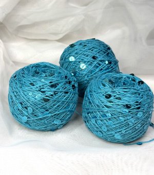 Королевские пайетки на хлопке 50гр