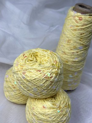 Королевские пайетки на хлопке 50гр