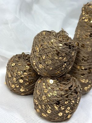 Королевские пайетки на хлопке 50гр
