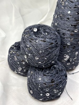 Королевские пайетки на хлопке 50гр