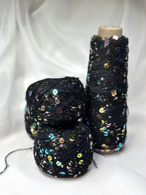 Королевские пайетки на хлопке 50гр