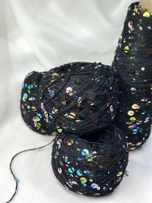 Королевские пайетки на хлопке 50гр