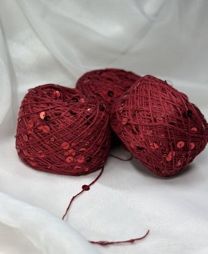 Королевские пайетки на хлопке 50гр