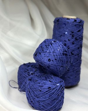 Королевские пайетки на хлопке 50гр