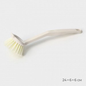 Щётка для мытья посуды Breeze, 24x6 см, ворс 3 см