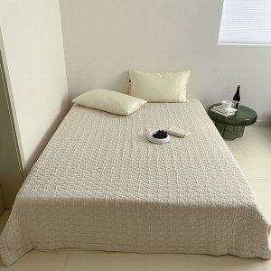 Покрывало из хлопка "Песчаные облака", 200*230 см.