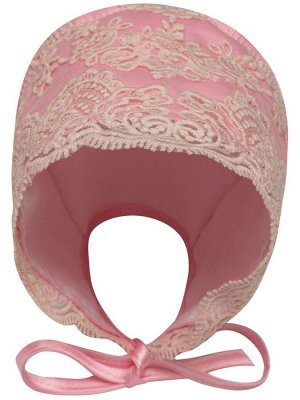Зимний Конверт-одеяло на выписку "Неаполь" (розовый с розовым кружевом)