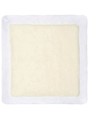 Зимний конверт-одеяло на выписку "Панда на воздушном шаре" (белое, принт без кружева)