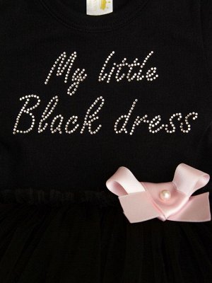 Боди "My little black dress" с черной юбочкой