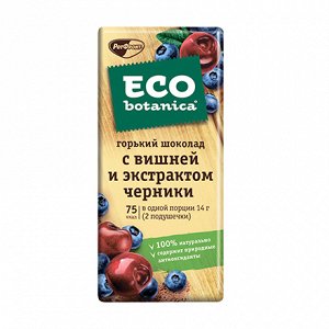 ШОК "Eco-bot" горкий вишня/черн.экс 85г РФ18868, шт