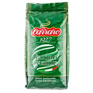 Кофе CARRARO GLOBO VERDE 1 кг зерно