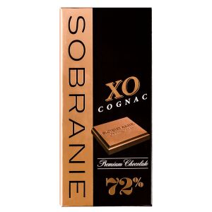 Шоколад SOBRANIE 72% Горький с Коньяком 90 г 1уп.х 10шт