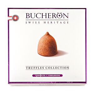 Конфеты BUCHERON Трюфель с коньяком 225 г 1 уп.х 6 шт.