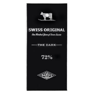 Шоколад SWISS ORIGINAL 72% Горький 100 г 1уп.х 10шт.