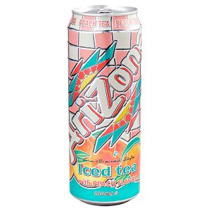 Напиток ARIZONA Iced Tea with Peach Flavor 680 мл Ж/Б 1 уп.х 24 шт.