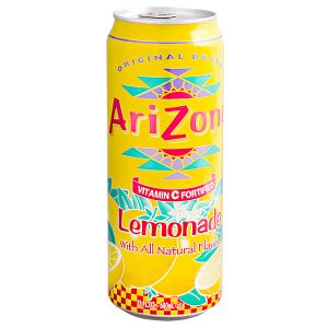 Напиток ARIZONA Lemonade 680 мл Ж/Б 1 уп.х 24 шт.