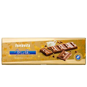 Шоколад TERRAVITA молочный 225 г 1уп.х 9 шт.