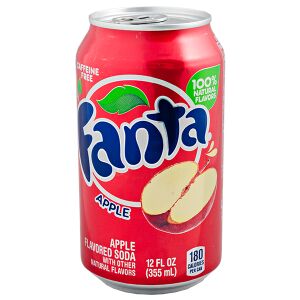 Напиток FANTA APPLE 355 МЛ Ж/Б