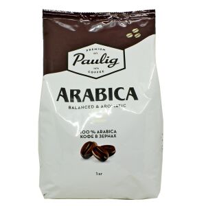 Кофе PAULIG ARABICA 100 % 1 кг зерно 1 уп.х 4 шт.