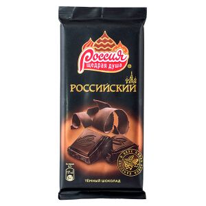 Шоколад Российский Темный 90 г 1 уп.х 22 шт.