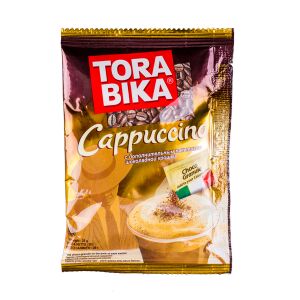 Напиток TORA BIKA Cappuccino 25 г 1 уп.х 20 шт.