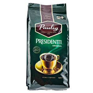 Кофе PAULIG PRESIDENTTI ORIGINAL 250 г зерно 1 уп.х 12 шт.