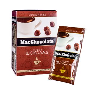 Напиток Какао Макшоколад Лесной Орех 20 г 1 уп.х 10 шт.