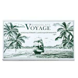 Шоколад Коммунарка Grand Historic VOYAGE Горький c шок начинкой 200 г 1уп.х 17шт.