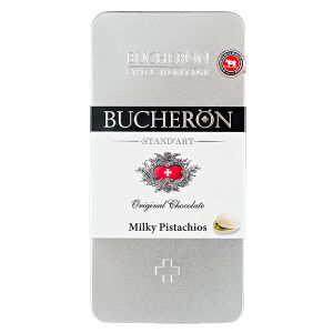 Шоколад BUCHERON ж/б Молочный с Фисташками 100 г 1 уп.х 10 шт.