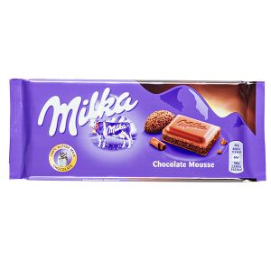 Шоколад Милка Chocolate Mousse 100 г 1 уп.х 22 шт.