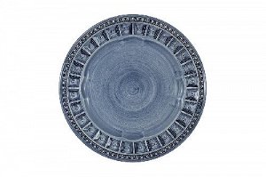 Тарелка закусочная синяя Augusta Matceramica  22см Керамика Matceramica MC-F566300328D1381