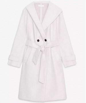 МЯГКОЕ ПАЛЬТО С КАПЮШОНОМ, арт. 3046273 800, белый