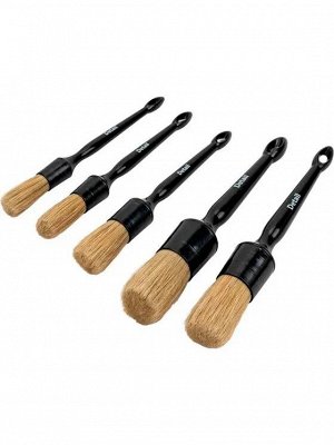 Комплект пласт. кистей с натур. ворсом, упак