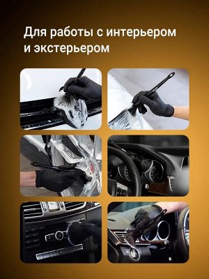 Комплект пласт. кистей с ультрамягким искусст. ворсом, упак