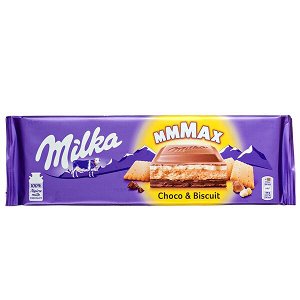 Шоколад Милка Choco & Biscuit 300 г 1 уп.х 12 шт.
