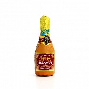 Шоколадная фигурка новогодняя «Шампанское», МИКС, 12 г