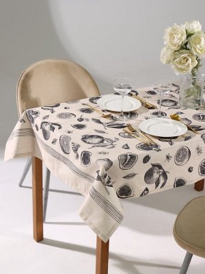 Скатерть «Этель» Healthy life 110x147 см, 100% хлопок, репс 210 г/м²